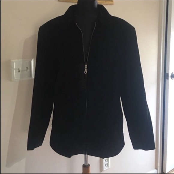 Middlebrook Park suede zip closure jacket - Picture 1 of 7